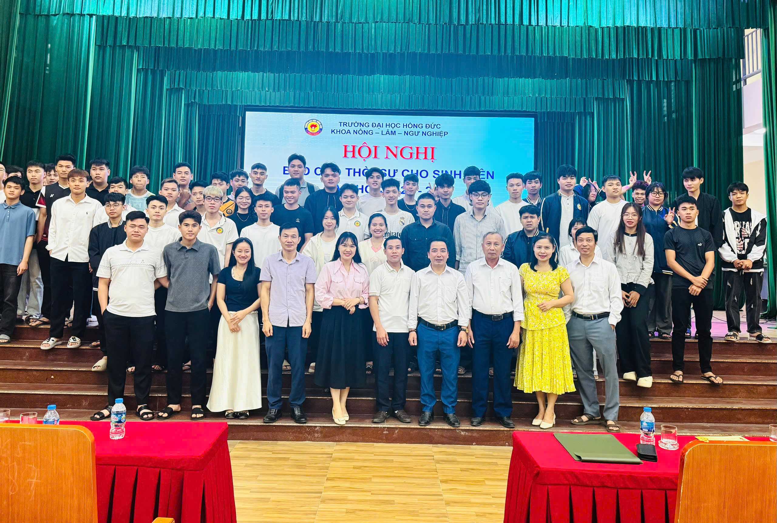 HỘI NGHỊ  BÁO CÁO THỜI SỰ CẤP KHOA NĂM HỌC 2025–2026